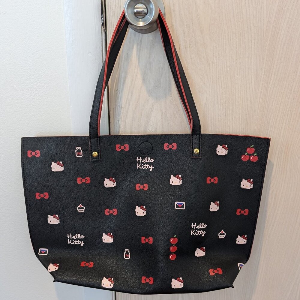 Hello Kitty x Space Invaders Tote Bag (Collaboration) - Excellent Condition
